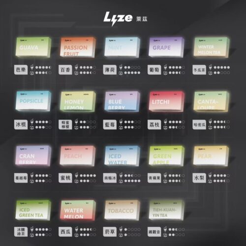 Alternative view of Lyze 萊茲煙彈 10000口 電子煙煙彈｜東京魔盒通用｜穩定口感 × 長效續航